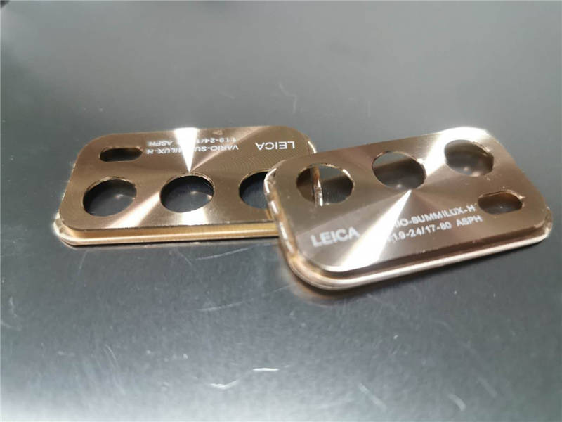 华为P40镜头圈CD纹 玫瑰金